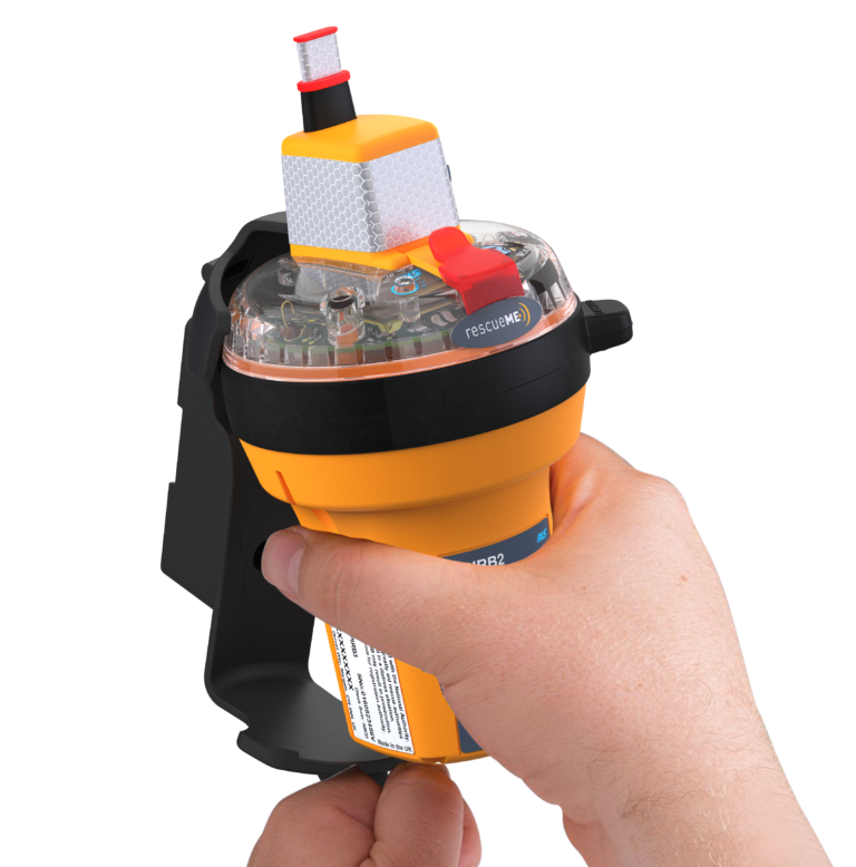 Ocean Signal rescueME EPIRB2 with Return Link Service - essential equipment for maritime emergencies.
