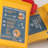 GMDSS VHF Radio have break off tabs on battery for easy inspections