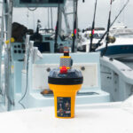 Ocean Signal rescueME EPIRB2 with Return Link Service - enhancing rescue coordination at sea.