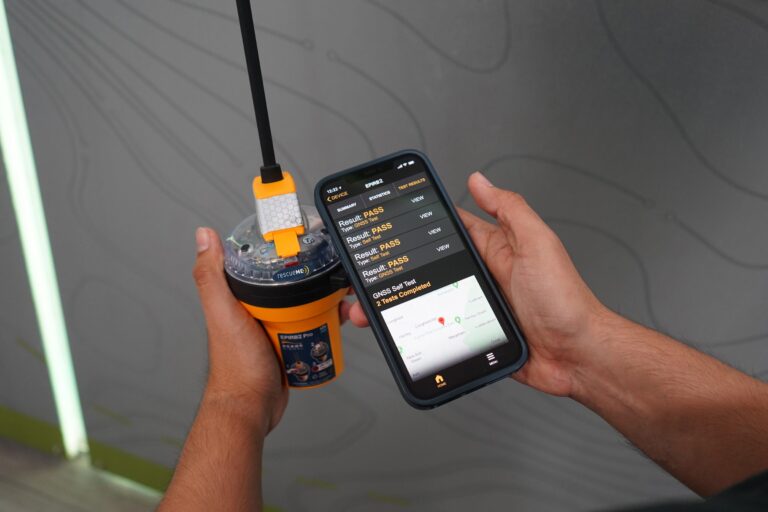 The new Ocean Signal EPIRB2 with Return Link Service and Mobile App