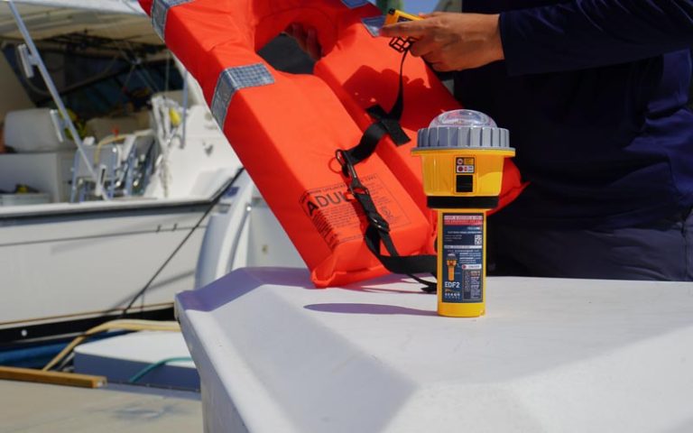 EDF2 - Electronic Boat Flare - Front - Lifestyle Image